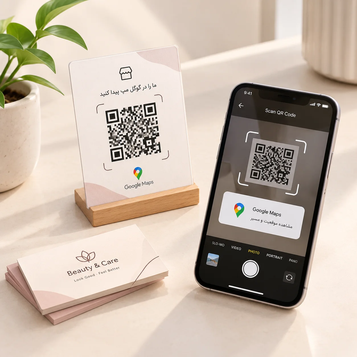 ساخت QR Code برای سایت و کسب‌وکار